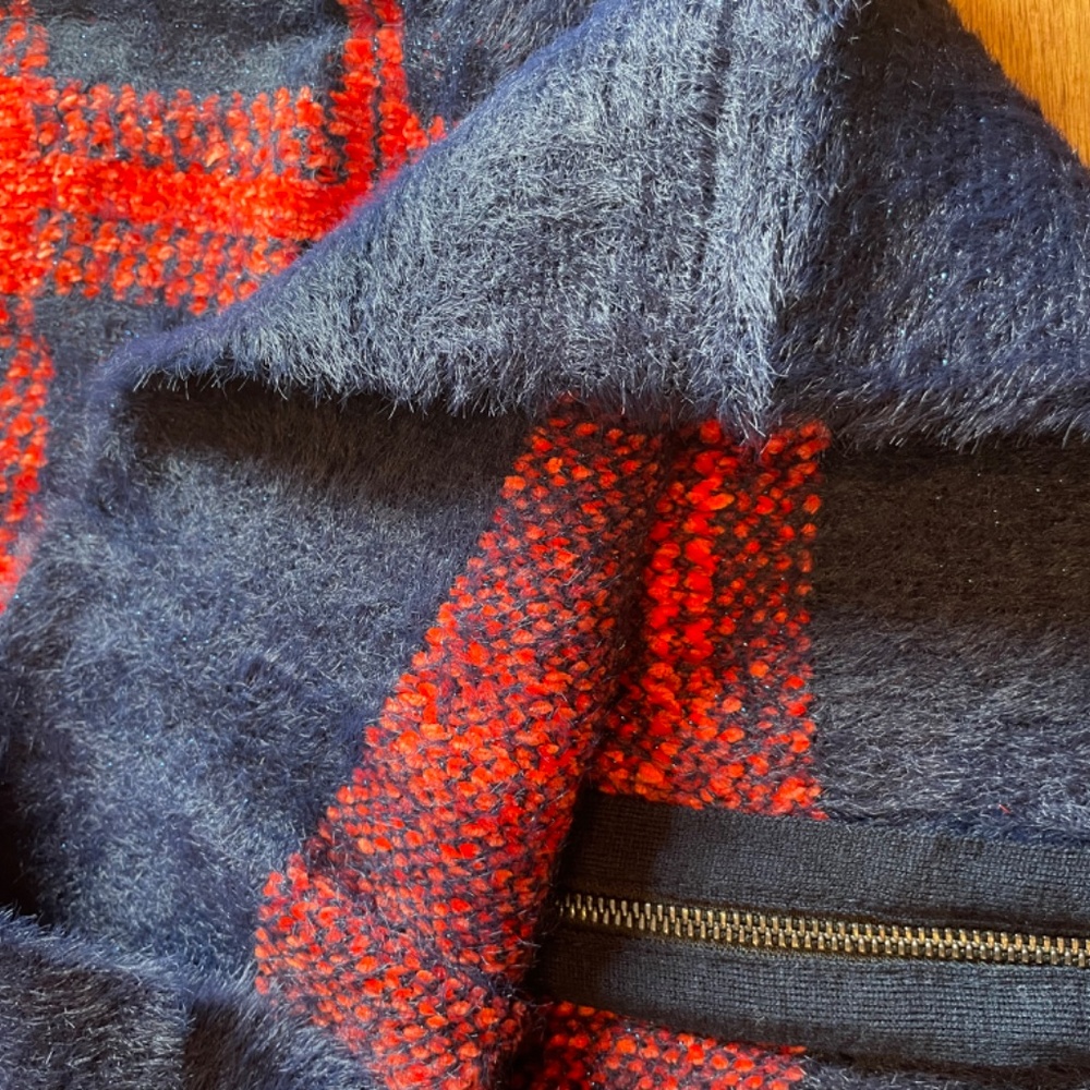 Desigual Zippered Cardigan Jacket NWOT - Picture 14 of 15